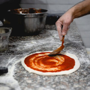 Create your own pizza with any topping combination you like.